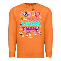 Carrot god is bigger design Premium Sweatshirt - JahusDesignShop