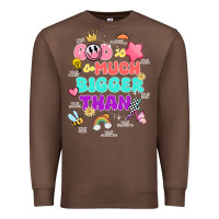 Chestnut god is bigger design Premium Sweatshirt - JahusDesignShop