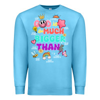 Ocean Blue god is bigger design Premium Sweatshirt - JahusDesignShop
