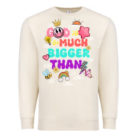 Sandshell god is bigger design Premium Sweatshirt - JahusDesignShop
