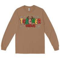 Toasted Coconut teacher claus Long Sleeve Tee - MaliasSmallBusiness