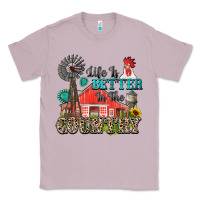 Lilac life is better in the country Classic Tee - Zillion Design Studio