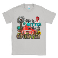 Moon Dust life is better in the country Classic Tee - Zillion Design Studio