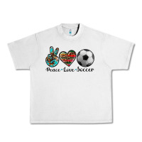 Lunar Rock peace love soccer Urban Heavy Tee - Artiststas