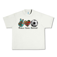 Pistachio peace love soccer Urban Heavy Tee - Artiststas