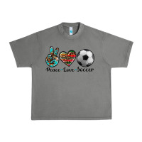 Tornado peace love soccer Urban Heavy Tee - Artiststas
