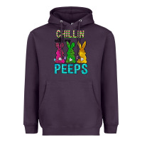 Plum Chillin with my peeps Ester Day Heavyweight Hoodie - Neo Western