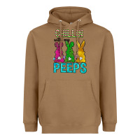 Toasted Coconut Chillin with my peeps Ester Day Heavyweight Hoodie - Neo Western
