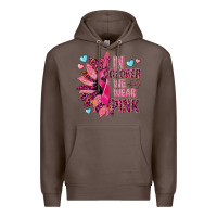 Coffee In october we wear pink Premium Hoodie - NancyCooperArtShop