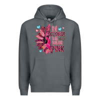 Rock In october we wear pink Premium Hoodie - NancyCooperArtShop