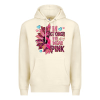Sandshell In october we wear pink Premium Hoodie - NancyCooperArtShop