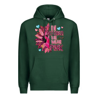 Sports Green In october we wear pink Premium Hoodie - NancyCooperArtShop