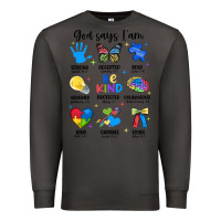 Smoke god says i am autism Premium Sweatshirt - JahusDesignShop