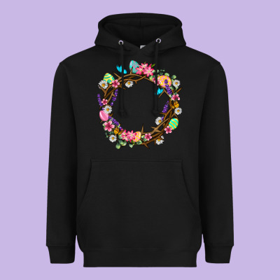 Crown Of Thorns Easter Day Heavyweight Hoodie Designed By Neo Western