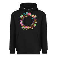 Black Crown of thorns Easter Day Heavyweight Hoodie - Neo Western