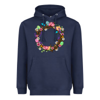 Navy Crown of thorns Easter Day Heavyweight Hoodie - Neo Western