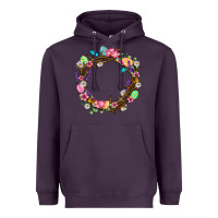 Plum Crown of thorns Easter Day Heavyweight Hoodie - Neo Western