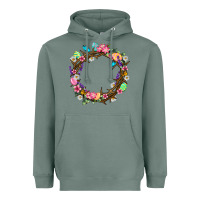 Sage Crown of thorns Easter Day Heavyweight Hoodie - Neo Western
