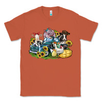 Copper farm animals truck Classic Tee - Zillion Design Studio