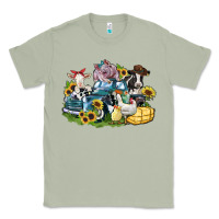 Matcha farm animals truck Classic Tee - Zillion Design Studio