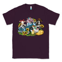 Plum farm animals truck Classic Tee - Zillion Design Studio