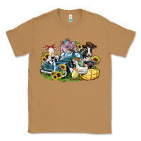 Toasted Coconut farm animals truck Classic Tee - Zillion Design Studio