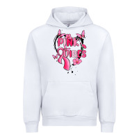 White pink vibes Urban Hoodie - MaliasSmallBusiness