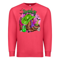 Cardinal spooky cowgirl  halloween Premium Sweatshirt - AdoDesignShop