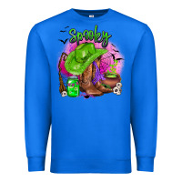 True Royal spooky cowgirl  halloween Premium Sweatshirt - AdoDesignShop