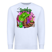 Spooky Cowgirl  Halloween Premium Sweatshirt | Teevron