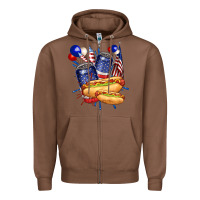 Chestnut hotdog with beers billie wilder Zipper Hoodie - texasbilliewilder