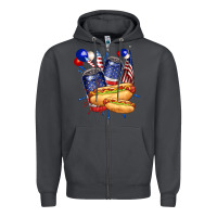 Hotdog With Beers Billie Wilder Zipper Hoodie | Teevron