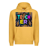 Mustard Teacher Day Premium Hoodie - LillyAllenDesigns