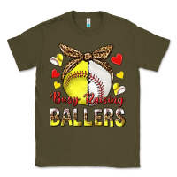 Army Green busy raising ballers with baseball and softball Classic Tee - texasbilliewilder