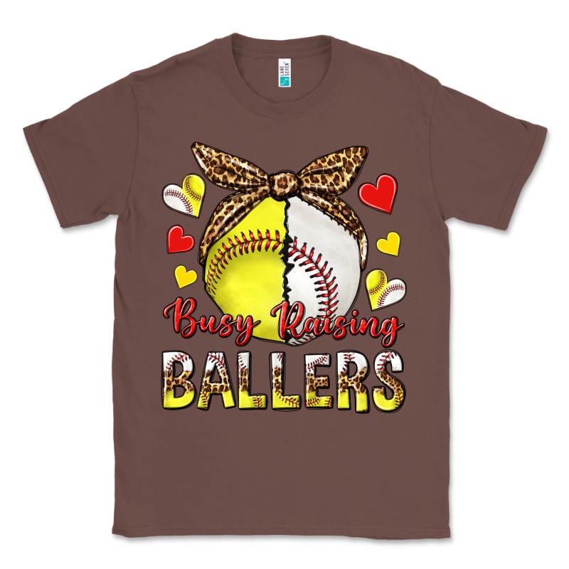 Busy Raising Ballers With Baseball And Softball Classic Tee by texasbilliewilder | Teevron