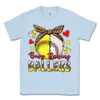 Dusty Blue busy raising ballers with baseball and softball Classic Tee - texasbilliewilder