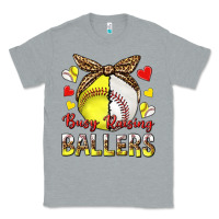 Heather Grey busy raising ballers with baseball and softball Classic Tee - texasbilliewilder