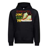 Black stepping into juneteenth Urban Hoodie - MaliasSmallBusiness