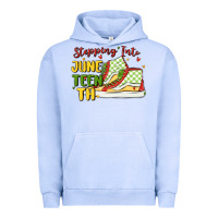 Pigment Grape Ice stepping into juneteenth Urban Hoodie - MaliasSmallBusiness