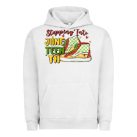 Pigment Lunar Rock stepping into juneteenth Urban Hoodie - MaliasSmallBusiness