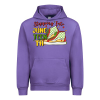 Tulip stepping into juneteenth Urban Hoodie - MaliasSmallBusiness