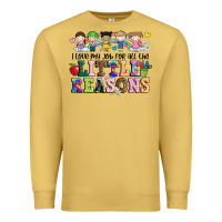 Antique Gold i love my job for all the little reasons Premium Sweatshirt - JahusDesignShop
