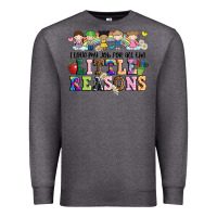 Charcoal Heather i love my job for all the little reasons Premium Sweatshirt - JahusDesignShop