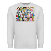 Dove Grey i love my job for all the little reasons Premium Sweatshirt - JahusDesignShop