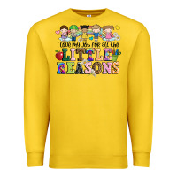 Lemon i love my job for all the little reasons Premium Sweatshirt - JahusDesignShop