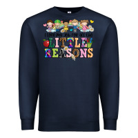 Navy i love my job for all the little reasons Premium Sweatshirt - JahusDesignShop