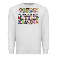 Oatmeal Heather i love my job for all the little reasons Premium Sweatshirt - JahusDesignShop