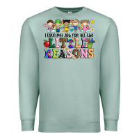 Seafoam i love my job for all the little reasons Premium Sweatshirt - JahusDesignShop