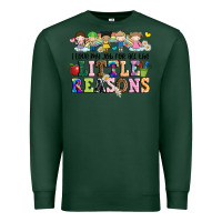 Sports Green i love my job for all the little reasons Premium Sweatshirt - JahusDesignShop