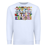 White i love my job for all the little reasons Premium Sweatshirt - JahusDesignShop